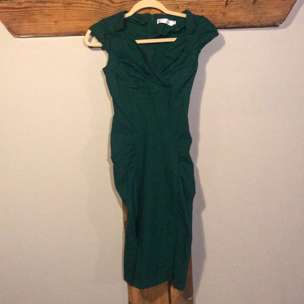 Green 3/4 dress